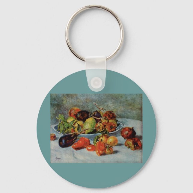 Porte-clés Renoir's Still Life with Mediterranean Fruit, 1911 (Recto)