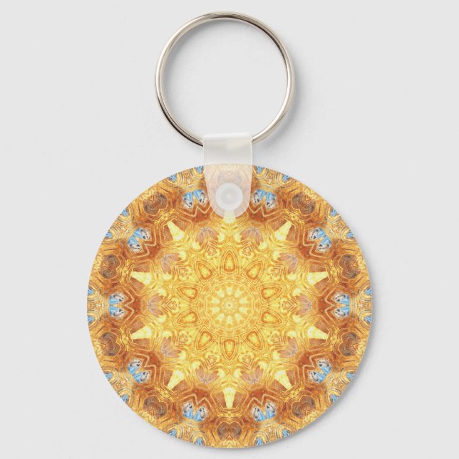 Porte-clés Renouvellement Porte - clé Mandala (Recto)