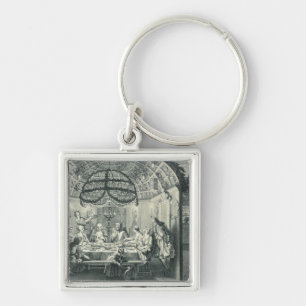 Porte-clés Repas juif pendant le festin des tabernacles, I