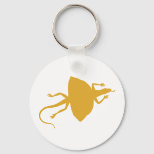Porte-clés Reptile jaune