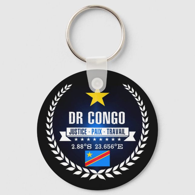 Porte-clés République démocratique du Congo (Recto)