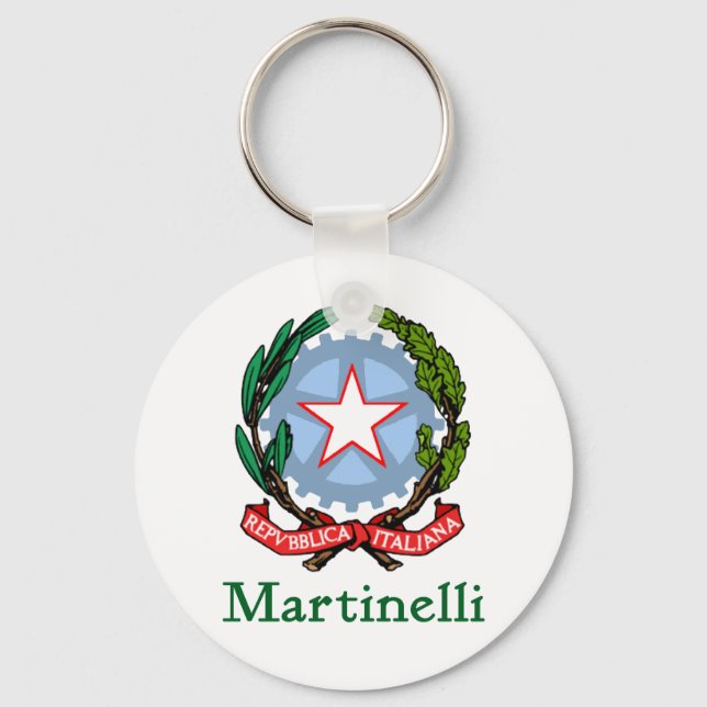 Porte-clés République d'Italie de Martinelli (Recto)