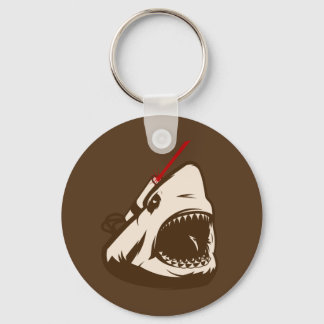 Porte-clés Requin avec un projecteur laser Frickin'