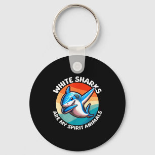 Porte-clés Requin Blanc Srit Animal