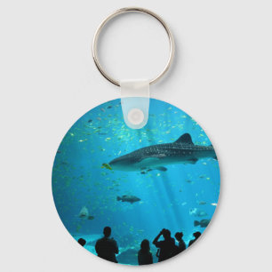 Porte-clés Requin de baleine masculin à l'aquarium de la
