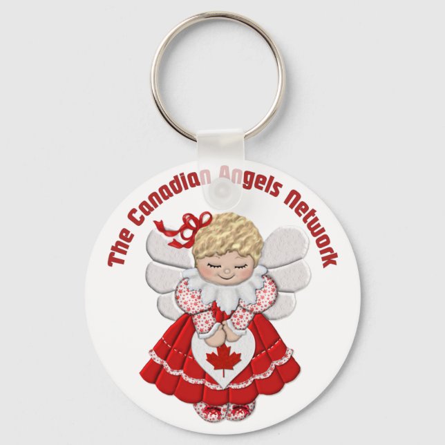 Porte-clés Réseau canadien des anges-ver2 (Recto)