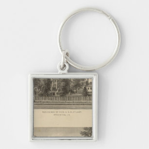 Porte-clés Résidence d'Augusta Church Stuart