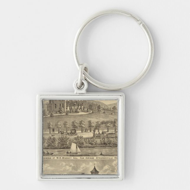 Porte-clés Résidence de WH Mooney (Devant)