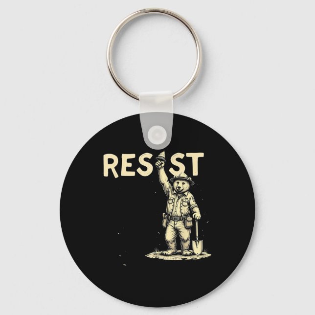 Porte-clés Résistance à l'ours 1 (Recto)