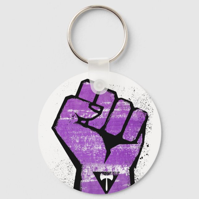 Porte-clés Résistance lesbienne (Recto)