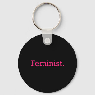 Porte-clés Résiste minimaliste féministe au patriarcat