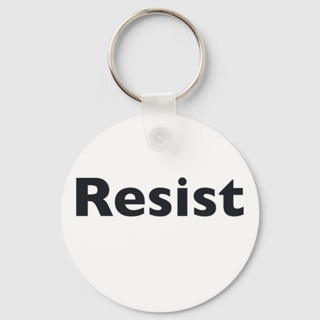 Porte-clés Résister (Recto)