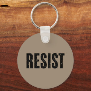 Porte-clés Résister à Trump Protestation Trump Anti Politique