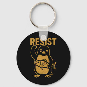 Porte-clés Résistez à la manifestation anti-Trump contre Rebe