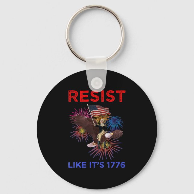 Porte-clés Résistez comme c'est 1776 (Recto)