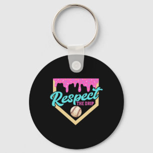 Porte-clés Respectez le goutte Bysebyll Home Plate Ice Cream