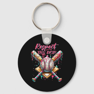 Porte-clés Respectez le goutte Bysebyll Home Plate Ice Cream 