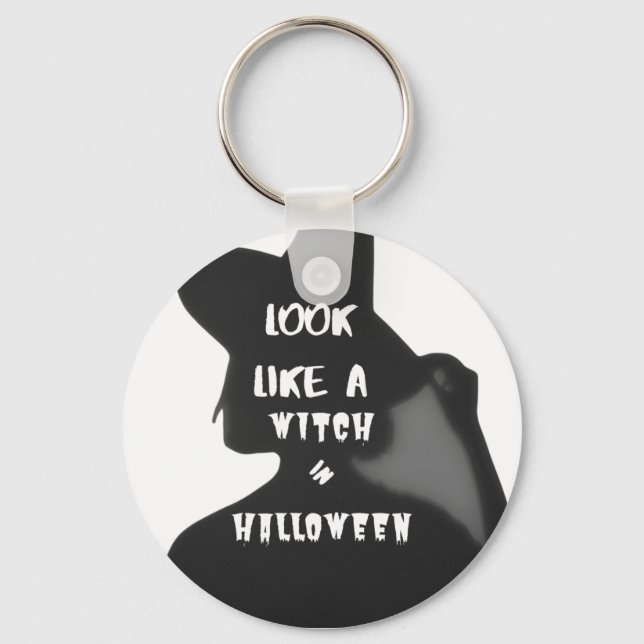 PORTE-CLÉS RESSEMBLE À WITCH DANS HALLOWEN (Recto)