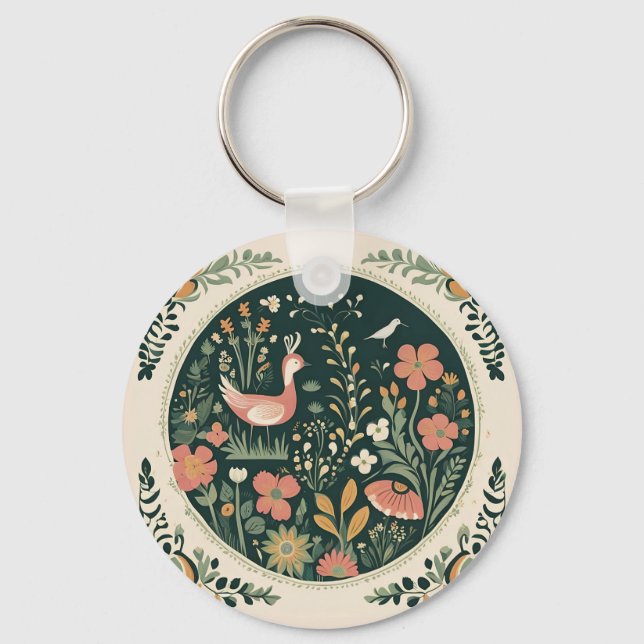 Porte-clés Ressort folklorique (Recto)