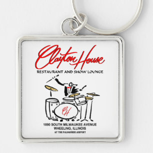 Porte-clés Restaurant et salle de spectacle Clayton House, Wh