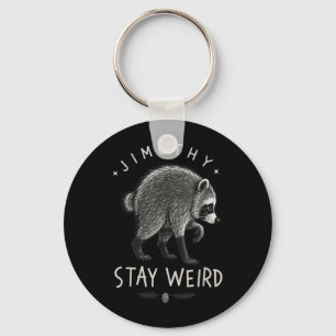 Porte-clés Reste bizarre Jimothy Raccoon de Seattle Trash