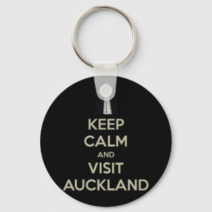 Porte-clés rester calme visiter auckland