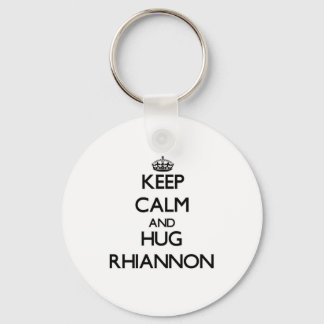 Porte-clés Restez calme et HUG Rhiannon