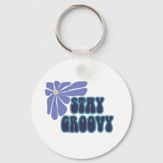 Porte-clés Restez Groovy