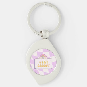 Porte-clés Restez Groovy