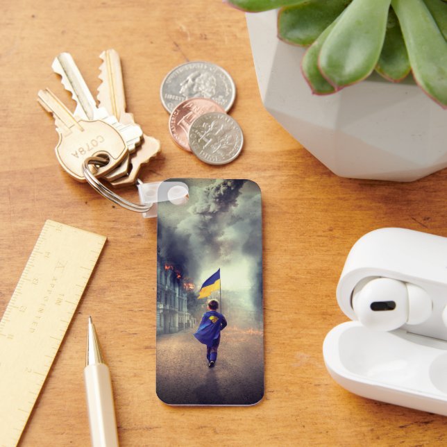 Porte-clés Restons libres Porte - clé UKRAINE (Bureau)