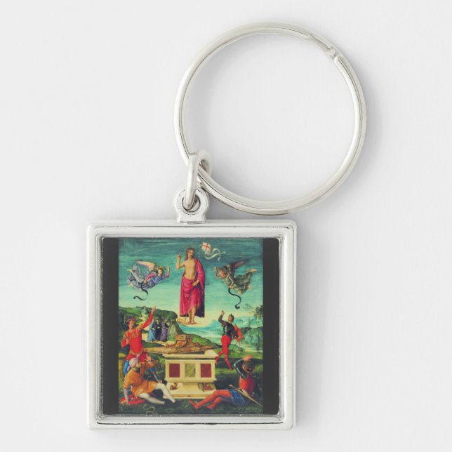 Porte-clés Résurrection de Jésus Christ par Raphael (Devant)