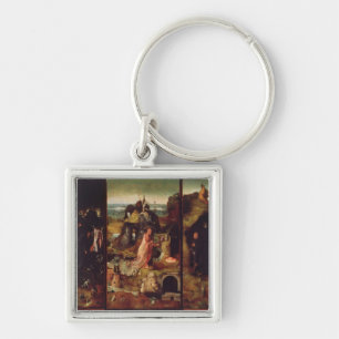 Porte-clés Retable des ermites (huile sur le panneau)