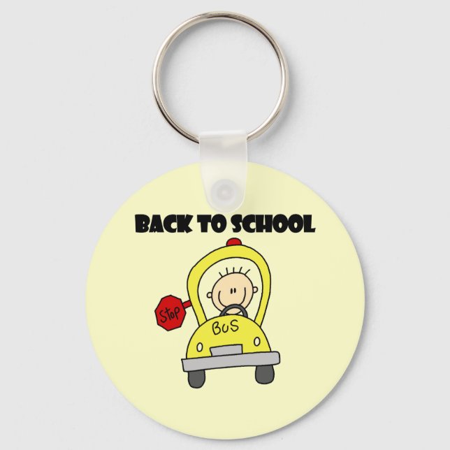 Porte-clés Retour à l'école (Recto)