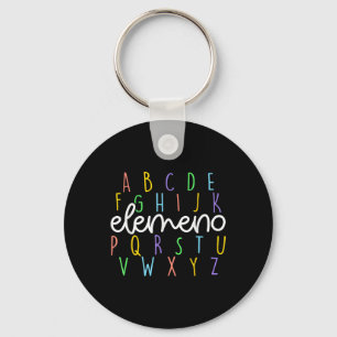 Porte-clés Retour à l'école Abc Elemeno Enseignant de materne