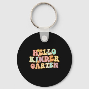 Porte-clés Retour à l'école Bonjour jardin d'enfants pour enf