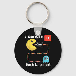 Porte-clés Retour à l'école Escouade de joueurs J'ai mis mon