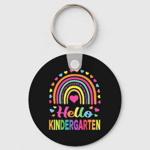Porte-clés Retour à l'école Hello Kindergarten Squad Enseigna