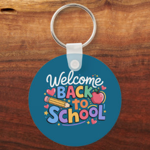 Porte-clés Retour à l'école Prof Premier jour d'école Drôle