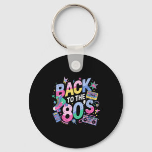 Porte-clés Retour aux années 80 Années 80 Vintage Eighties Ré