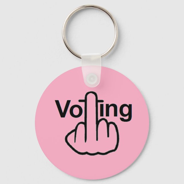 Porte-clés Retournement du vote porte - clé (Recto)