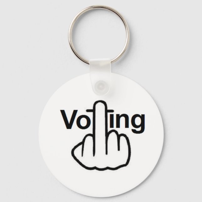 Porte-clés Retournement du vote porte - clé (Recto)