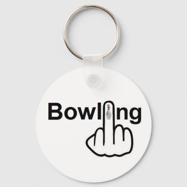 Porte-clés Retournement porte - clé Bowling (Recto)