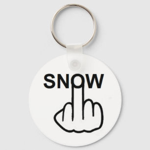 Porte-clés Retournement porte - clé de neige