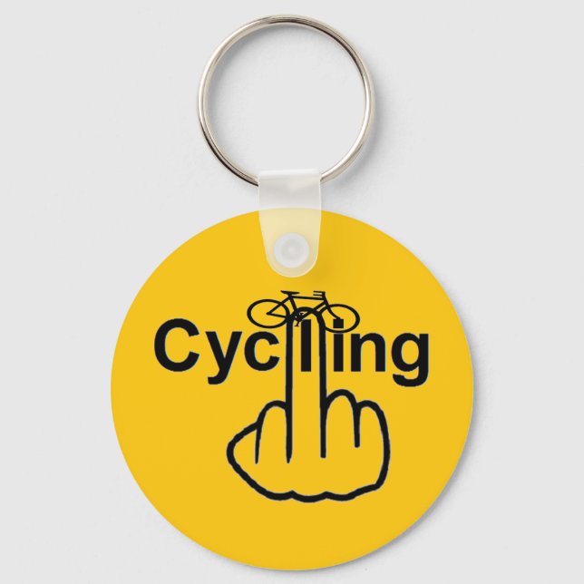Porte-clés Retourner à vélo porte - clé (Recto)