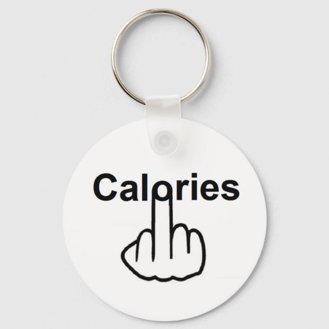 Porte-clés Retourner calories porte - clés (Recto)