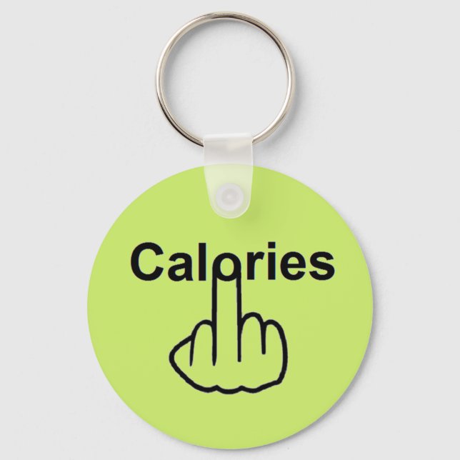 Porte-clés Retourner calories porte - clés (Recto)