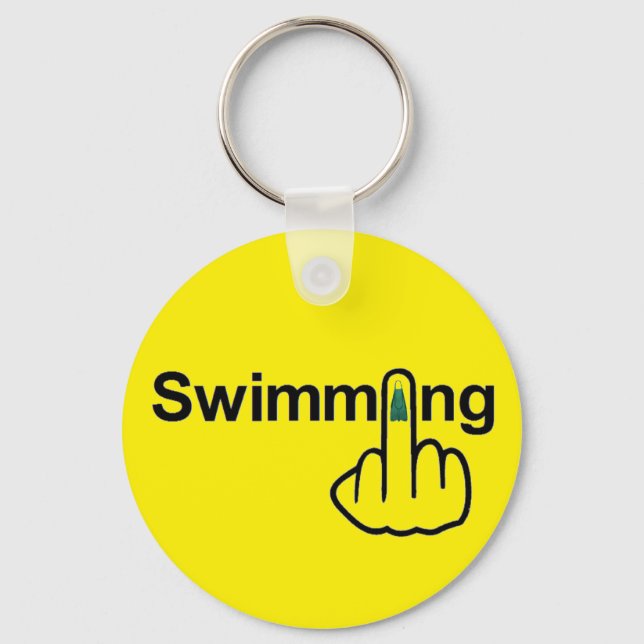 Porte-clés Retourner de natation porte - clé (Recto)