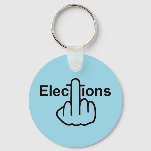Porte-clés Retourner des élections porte - clés (Recto)