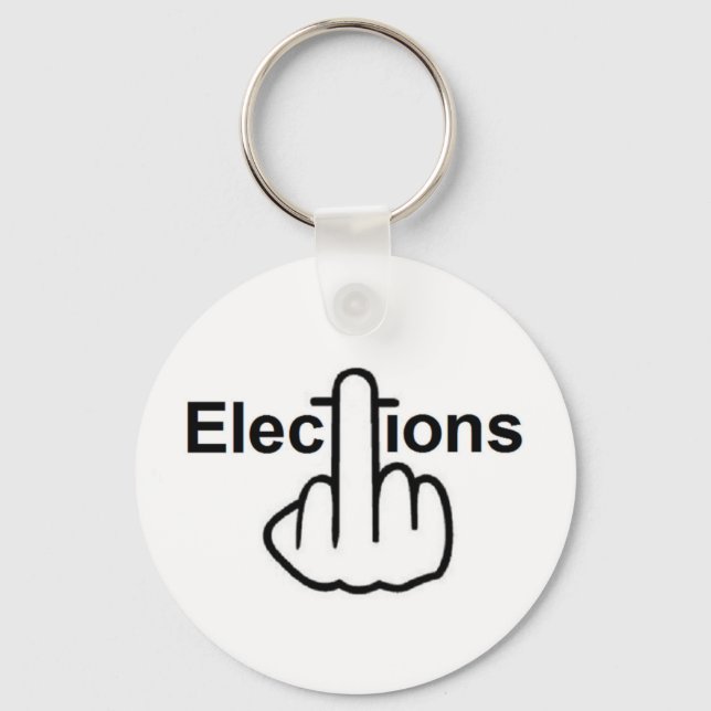 Porte-clés Retourner des élections porte - clés (Recto)