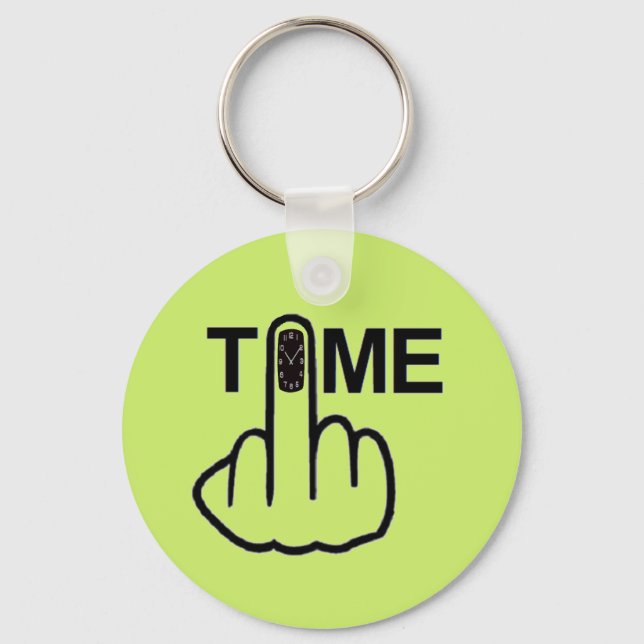 Porte-clés Retourner le temps porte - clé (Recto)